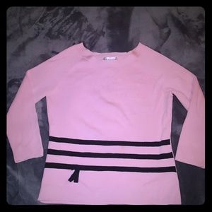 Pink quarter sleeve top
